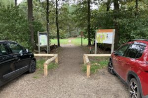 Startpunt Wandelroute Heidewandeling De Pals