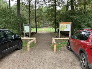 Startpunt Wandelroute Heidewandeling De Pals
