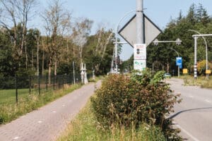 Startpunt Heideparkroute en Waranderoute Stadsbos 013
